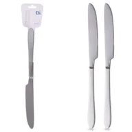 Noże stołowe - NOŻE STOŁOWE STALOWE 2 SZTUKI KOMPLET NOŻY OBIADOWYCH SZTUĆCE NÓŻ EXCELLENT HOUSEWARE 139407 - miniaturka - grafika 1