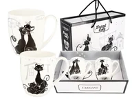 Lusterka do makijażu - Carmani Lusterko kosmetyczne  kocie mix 6 wzorów 181-9500 181-9500 - miniaturka - grafika 1