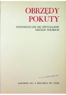 Religia i religioznawstwo - Obrzędy pokuty. Dostosowanie do zwyczajów diecezji polskich - miniaturka - grafika 1