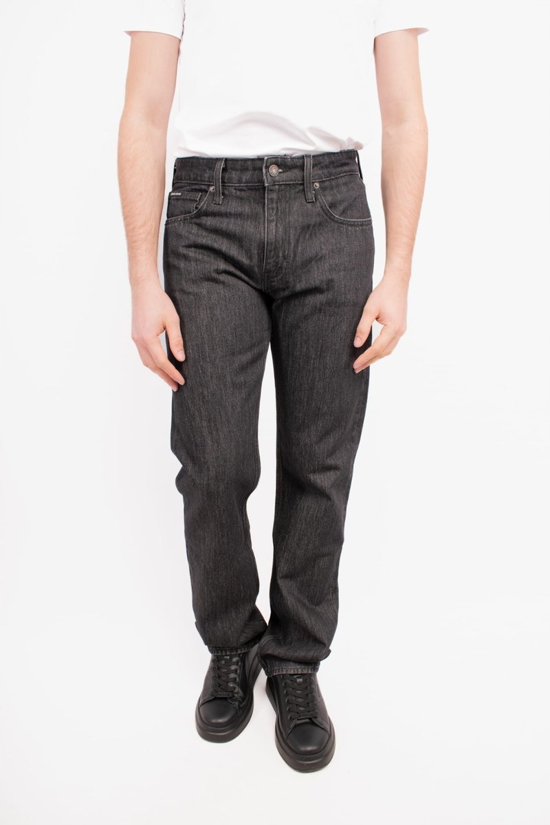 Jeansy męskie Guess M4YA1B D5EK1 czarny - Pants: 31/34