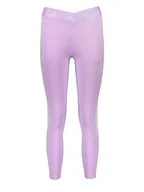 Spodnie sportowe damskie - adidas Legginsy sportowe "TRN" w kolorze fioletowym - miniaturka - grafika 1