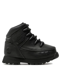 Timberland Trapery Euro Sprint TB0A13HS0011 Czarny - Buty dla chłopców - miniaturka - grafika 1