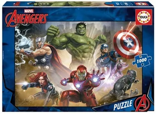 PAUL LAMOND/UNIVERSTIY GAMES Marvel Avengers 1000pc Jigsaw Puzzle - Pozostałe książki - miniaturka - grafika 1