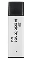 Pendrive - MediaRange MR1900 pamięć USB 32 GB USB Typu-A 3.2 Gen 1 (3.1 Gen 1) Czarny, Srebrny - miniaturka - grafika 1