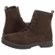 Półbuty męskie - Trzewiki Hilfiger Core Suede Boot Cocoa FM0FM04674 GT6 (TH884-a) Tommy Hilfiger - miniaturka - grafika 1