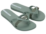 Klapki i japonki damskie - Ipanema Kirei FEM klapki damskie, zielone/zielone/białe, 37 EU, Zielony, zielony, biały, 37 EU - miniaturka - grafika 1