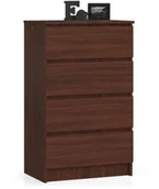 Komody - Komoda Z Szufladami Do Biura Wenge P2-Z29 - miniaturka - grafika 1