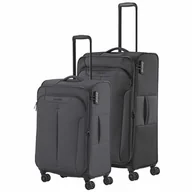 Walizki - Travelite Croatia 4 kółka Zestaw walizek 2-części anthrazit - miniaturka - grafika 1
