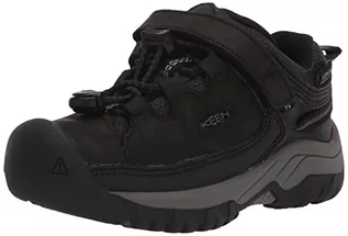 Buty dla chłopców - Dziecięce buty outdoorowe Targhee WP, Black Steel Grey, 24 EU - grafika 1