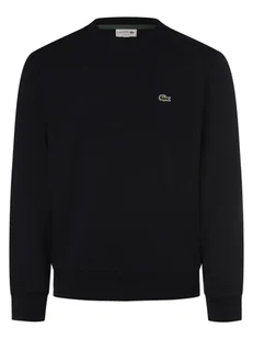 Lacoste Męska bluza nierozpinana Mężczyźni Materiał dresowy niebieski jednolity, 3 - Bluzy męskie - miniaturka - grafika 1