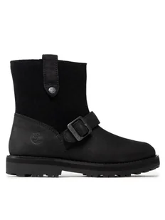 Timberland Kozaki Courma Kid Wl.Biker Bt TB0A2H67015 Czarny - Buty dla chłopców - miniaturka - grafika 1