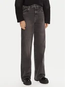 Spodnie damskie - G-Star Raw Jeansy Deck 2.0 D23591-D874 Szary Wide Leg - miniaturka - grafika 1