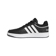 Trampki damskie - adidas Hoops 3.0, Trampki damskie, Core Black Grey Six Grey Three, 36.5 EU - miniaturka - grafika 1