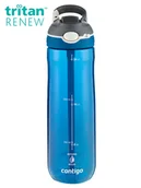 Shakery i bidony sportowe - Butelka tritanowa na wodę Contigo Ashland 720ml - Monaco/Grey - miniaturka - grafika 1