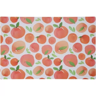 Podkładka owoce Brzoskwinie, 28 x 43 cm, zestaw 4 szt. - Obrusy i serwetki - miniaturka - grafika 1
