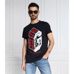 GUESS T-shirt CONLEY | Regular Fit - Koszulki męskie - miniaturka - grafika 1