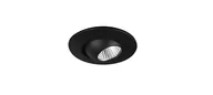 Oprawy, klosze i abażury - Maxlight oczko stropowe LED Max Yuca Fixed 3W 250lm 3000K 4,7cm czarne H0105 H0105 - miniaturka - grafika 1