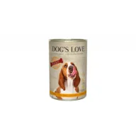 Mokra karma dla psów - Dogs Love Barf Pure Pute - indyk czysty 400 g - miniaturka - grafika 1