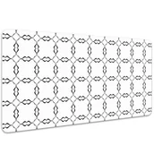 Podkładki na biurko - Podkładka mata ochrona biurka Faliste koła 100x50cm, Dywanomat - miniaturka - grafika 1