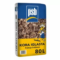 Preparaty na chwasty i szkodniki - Sobex Kora iglasta 80 l marka własna - miniaturka - grafika 1