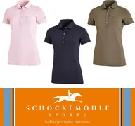 Koszulki jeździeckie - Schockemohle Koszulka damska MADLIN SS22 - miniaturka - grafika 1