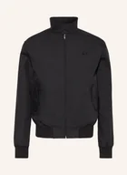 Kurtki damskie - Fred Perry Bluzon Harrington schwarz - miniaturka - grafika 1
