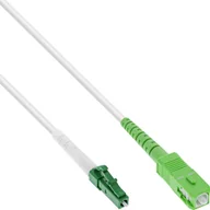 Kable światłowodowe - InLine InLine® Fiber Optical Simplex Cable, FTTH, LC/APC 8° to SC/APC 8°, 9/125µm, OS2, 10m - miniaturka - grafika 1