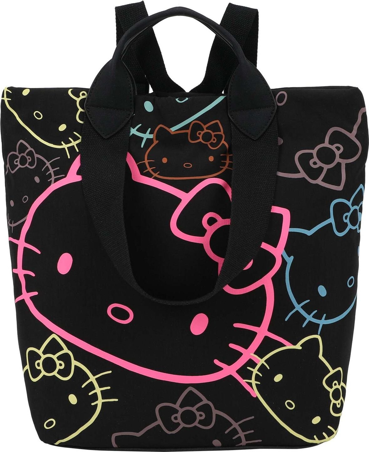 Fritzi aus Preußen plecak na ramię JU Hello Kitty Limited Outline Sky czarny czarny