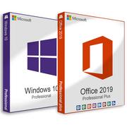 Microsoft Windows 10 Pro (OEM) + Microsoft Office 2019 Professional Plus (Aktywacja online)