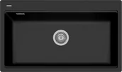 Zlewozmywaki - Zlew PLADOS LUX 86.10 CZARNY MAT (black mat 70) (LX861070) - miniaturka - grafika 1