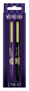 Wednesday Nevermore - 2 długopisy - Długopisy - miniaturka - grafika 1