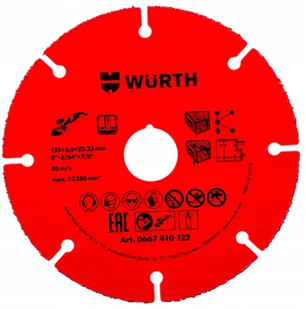 Graphite TARCZA TNĄCA HM D125X2X22,2 MM - Tarcze do pił - miniaturka - grafika 1