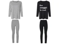 Piżamy damskie - esmara® Piżama damska z bawełną - miniaturka - grafika 1