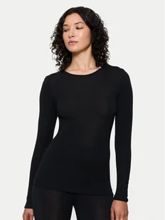 Triumph Koszulka piżamowa Beauty Layers 10225656 Czarny Slim Fit - Piżamy damskie - miniaturka - grafika 1