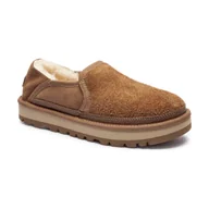 Kapcie męskie - UGG Skórzane mule HAYDEN z dodatkiem wełny - miniaturka - grafika 1