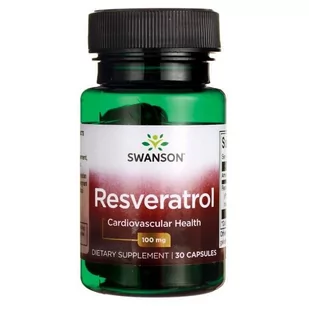 Swanson Resweratrol 100mg 30kaps - Suplementy diety - miniaturka - grafika 1