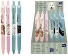 Długopisy - Długopis automatyczny z gripem Puppy Sign - miniaturka - grafika 1