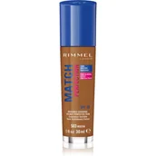 Pudry do twarzy - Rimmel Match Perfection Foundation, LSF 15, 30 ML Mokka 34778804503 - miniaturka - grafika 1