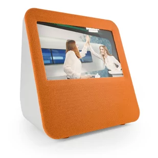 Mini telewizor przenośny 7" DVB-T2 H.265 Pomarańcz - Kable - miniaturka - grafika 3