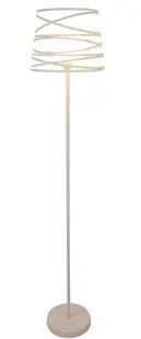 Biała metalowa lampa podłogowa - T001 - Masha - Lampy stojące - miniaturka - grafika 1