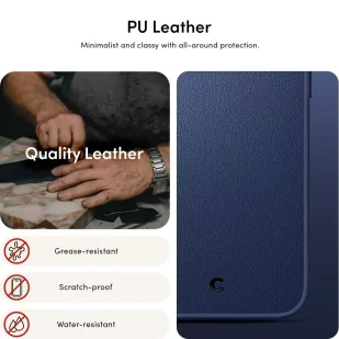 Etui Spigen Cyrill Kajuk Mag do MagSafe do iPhone 15 Pro Max navy - Etui i futerały do telefonów - miniaturka - grafika 14