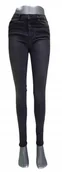 Spodnie damskie - Jeansy Pepe Jeans Regent -PL200398WB82 - czarne rurki wysoki stan - W26/L32 - miniaturka - grafika 1