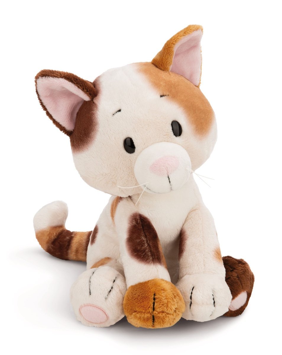 NICI Przytulanka kotek calico (trikolor) siedzący 20 cm