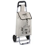 Torby i wózki na zakupy - Wózek na zakupy SLAZENGER 1060613 Szary - miniaturka - grafika 1