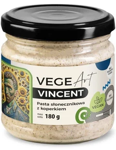 Pasta słonecznikowa z koperkiem 180g - Pasty warzywne - miniaturka - grafika 1