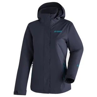 Maier Sports Damska kurtka funkcyjna Metor Therm Rec W, kurtka przeciwdeszczowa, oddychająca i wodoszczelna, ciemnoniebieska, rozmiar 44 - Kurtki damskie - miniaturka - grafika 1