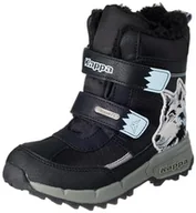 Śniegowce damskie - Kappa Deutschland Unisex Kinder Style: 261044k Claw Ii Tex K Boys śniegowce, Black Ice, 28 EU - miniaturka - grafika 1