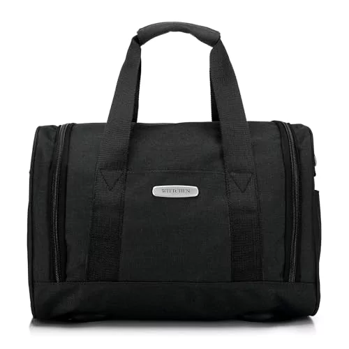 WITTCHEN Office kolekcja torba podróżna, torba treningowa, praktyczna i wielofunkcyjna, czarny, Kleine Tasche, Mała torba