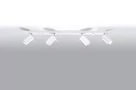 Lampy sufitowe - Sollux Lighting Plafon RING 4L biały - miniaturka - grafika 1