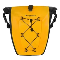 Sakwy rowerowe - Wozinsky Wozinsky wodoodporna torba rowerowa sakwa na bagażnik 25l żółty (WBB24YE) WBB24YE - miniaturka - grafika 1